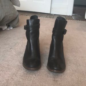 Black wolverine boots- barely worn
